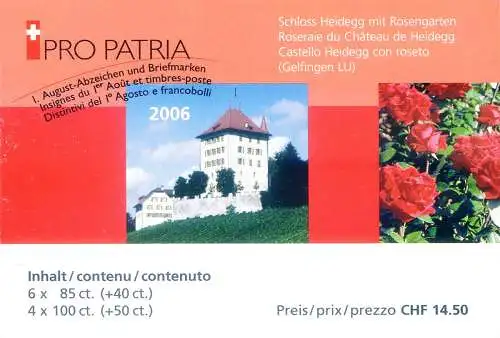 Pro Patria 2006. Libretto.