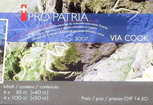 Pro Patria 2007. Libretto.