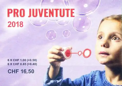 Pro Juventute 2018. Libretto.