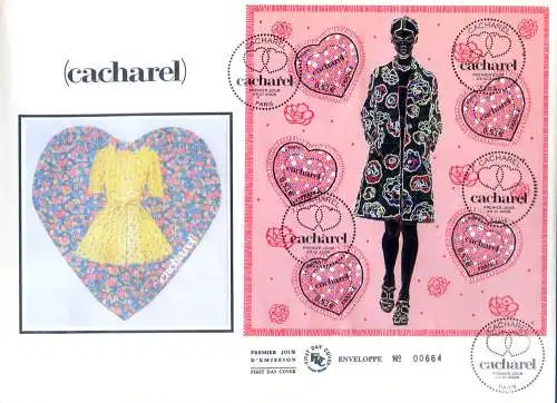 Valentinstag 2005. Cacharel. FDC.