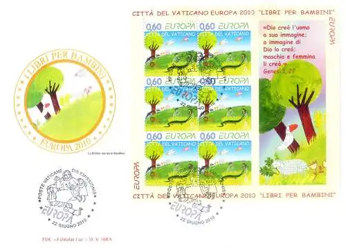 Europa 2010. 2 FDC.