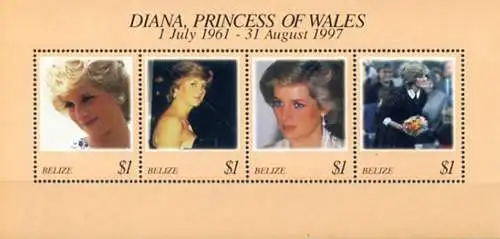 Prinzessin Diana 1998.