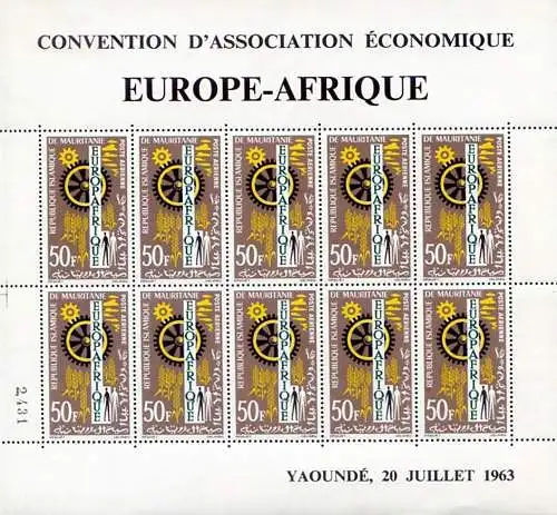 Europafrique 1963.