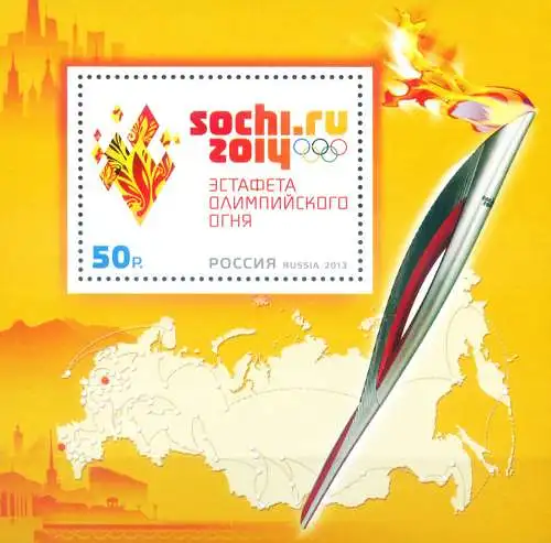 Sport. Olympische Spiele Sotschi 2013.