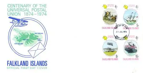 12 FDC Jahre 1970-1979.