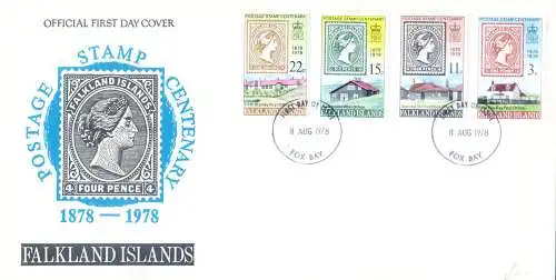 12 FDC Jahre 1970-1979.