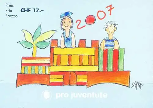 Pro Juventute 2007. Libretto.