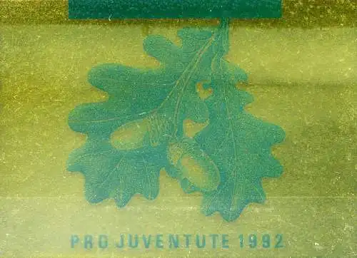 Pro Juventute 1992. Libretto.