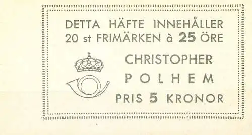 Christopher Polhem 1951. Libretto.