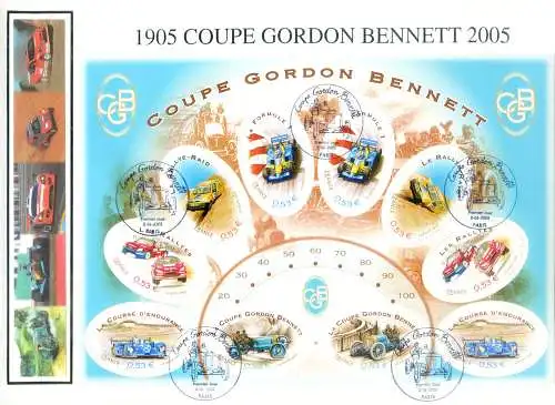 Gordon Bennet Cup 2005. FDC.