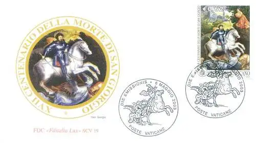 San Giorgio 2003. FDC.