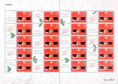 Season's Greetings - Pettirosso Tipo Consigna plc 2001.