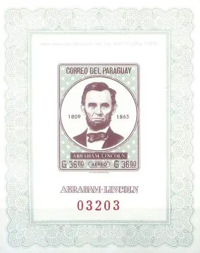 Abraham Lincoln 1963.