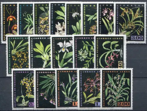 Venezuela. Definitiv. Flora. Orchidee 1962.