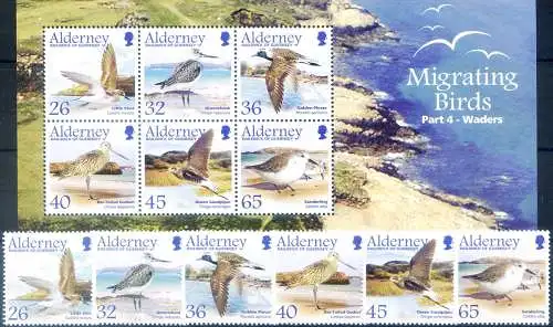 Alderney. Fauna. Zugvögel 2005.