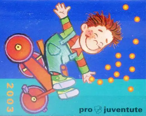 Pro Juventute 2003. Libretto.