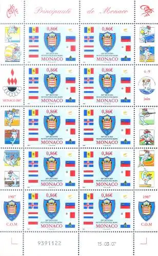 Sport. Spiele der Kleinen Staaten 2007.
