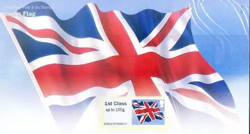 Post e Go 2012. Flagge.