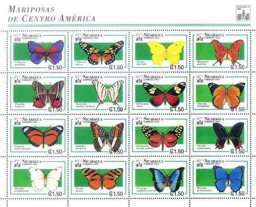 Fauna. Farfalle 1984.