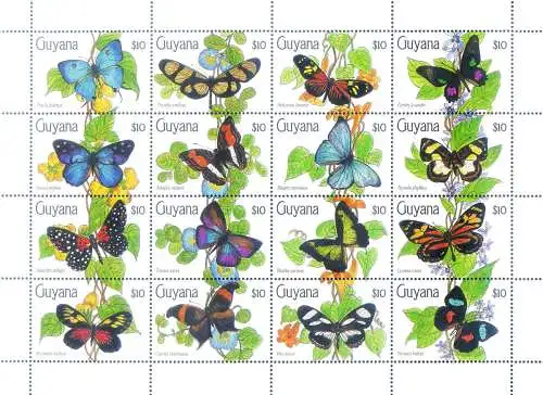 Fauna. Farfalle 1990.