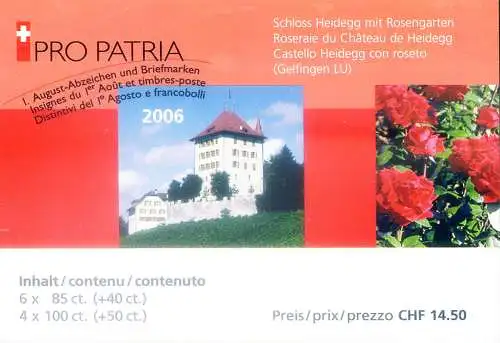 Pro Patria 2006. Libretto.
