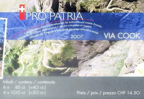 Pro Patria 2007. Libretto.