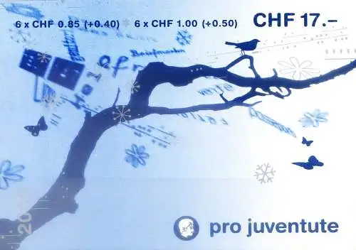 Pro Juventute 2009. Libretto.