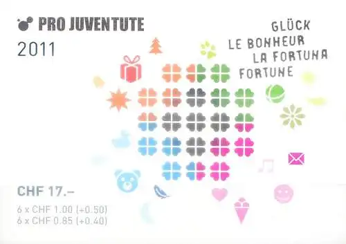 Pro Juventute 2011. Libretto.