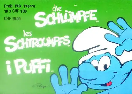 Kindermärchen 2013. Die Schlümpfe. Libretto.