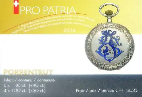 Pro Patria 2014. Libretto.