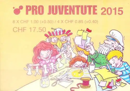 Pro Juventute 2015. Libretto.