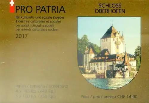 Pro Patria 2017. Libretto.