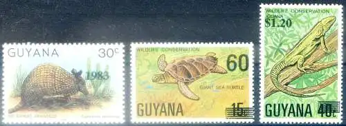 1983 überdruckt.