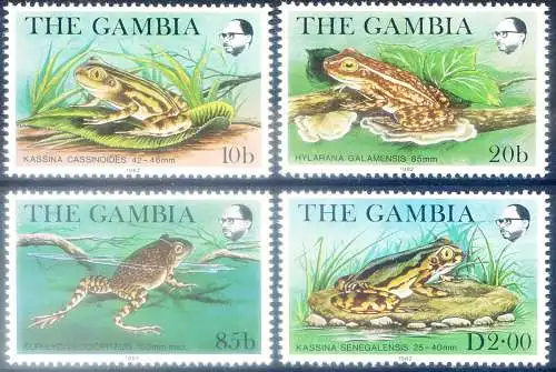 Fauna. Frosch 1982.