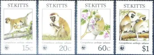 Fauna. Affen. WWF 1986.