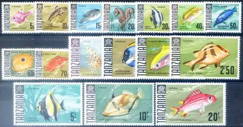 Definitiv. Fauna. Fische 1967-1969.