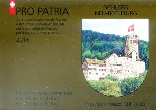 Pro Patria 2016. Libretto.