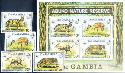 Wildtiere. WWF 1976.