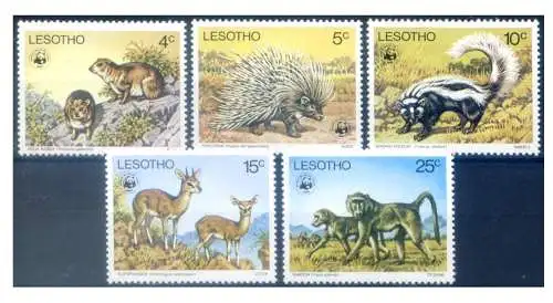 Wildtiere. WWF 1977.