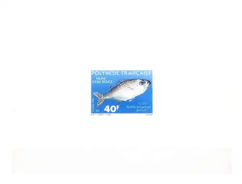Fauna. Fisch 1990. Testkarton.