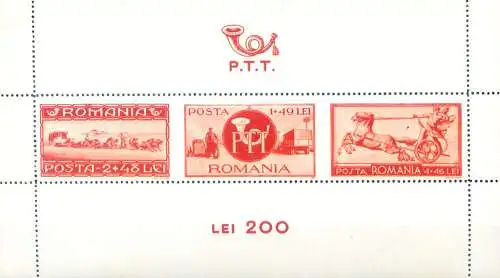 Post- und Eisenbahndienste 1944.