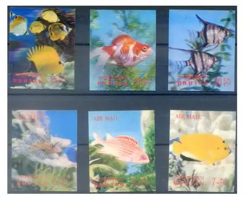 Bhutan. Fauna. Fische 1969.