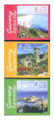 Guernsey.Schätze der Insel 1997. 3 Hefte.