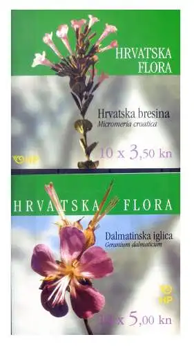 Kroatien. Flora. Blumen 2000. 2 Hefte.