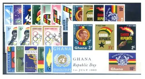 Ghana. Kompletter Jahrgang 1960.