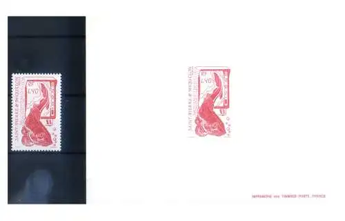 S. Pierre und Miquelon. Fauna. Fische 1988. Serie + 2 Testkarten.
