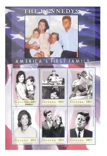 Guyana. Familie Kennedy 1999.