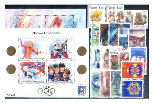 Norwegen. Kompletter Jahrgang 1989.