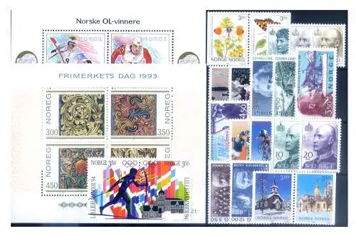 Norwegen. Kompletter Jahrgang 1993.
