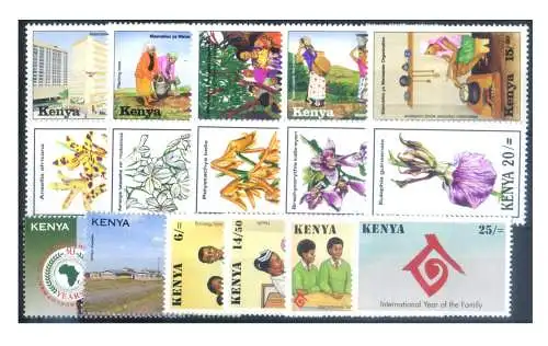 Kenia. Kompletter Jahrgang 1994.